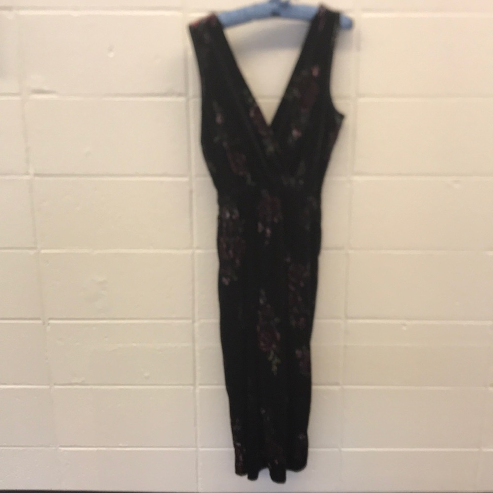 Target velvet jumpsuit, size M